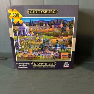 Dowdle 2018 Jigsaw Puzzle Gettysburg National Park Series 500 Piece 16x20in New